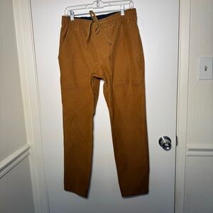 Lululemon Men's Brown Drawstring Casual Pants Medium 30x28 EUC